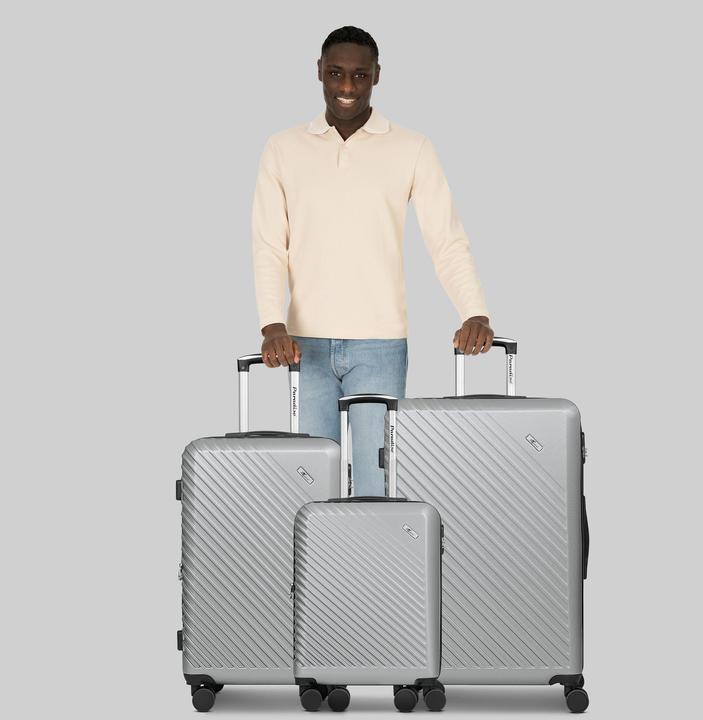 Actual product image Check.In Paradise 2.0 4 Rollen Kofferset 3-teilig mit Dehnfalte (228 l)