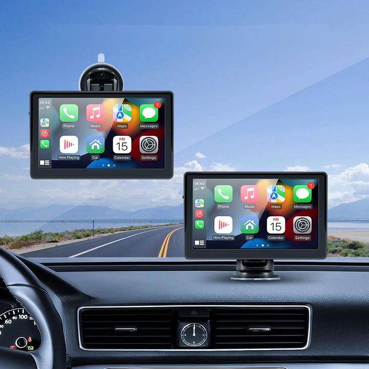 Novidarte Wireless Carplay für Auto 7.1 Zoll (Android Auto, Apple Carplay)
