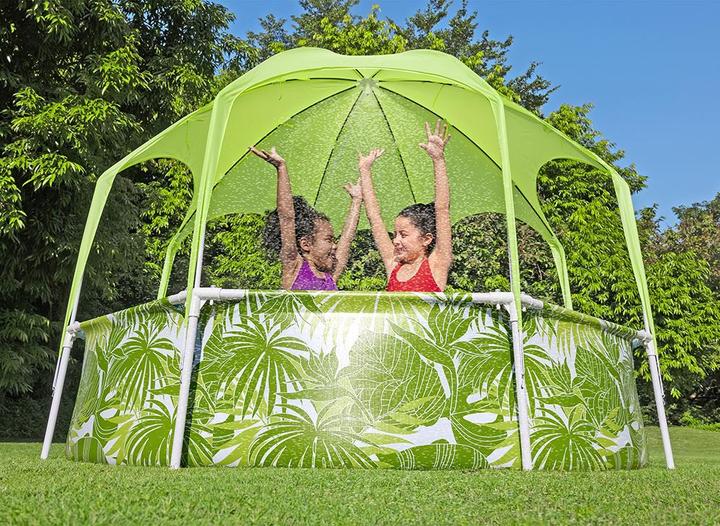 Actual product image Bestway Steel Pro Pool with UV sun protection