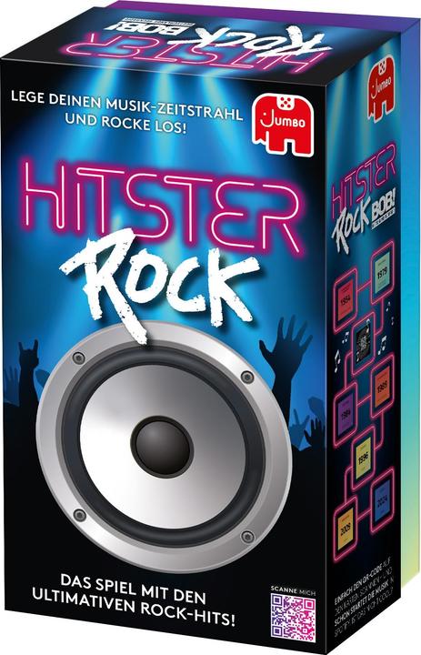 Produktbild Jumbo Hitster – Rock (Deutsch, 2 - 10 Spieler)