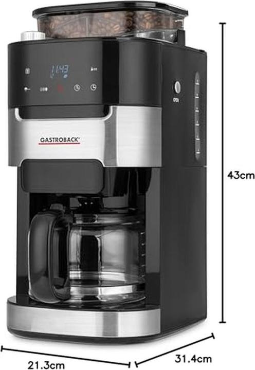 Actual product image Gastroback Grind&Brew Pro