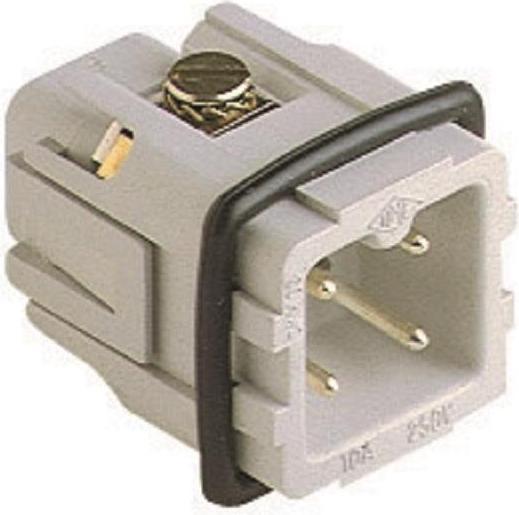 Produktbild ILME CKM 03 Stifteinsatz, Gr.21.21, 3P+PE, Silber, S CKM03