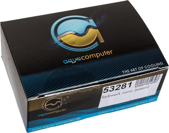 Actual product image Aqua Computer farbwerk nano (external)