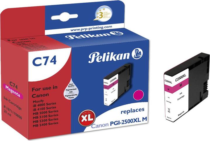 Pelikan C74 PGI-2500XL ma kompatibel (M)