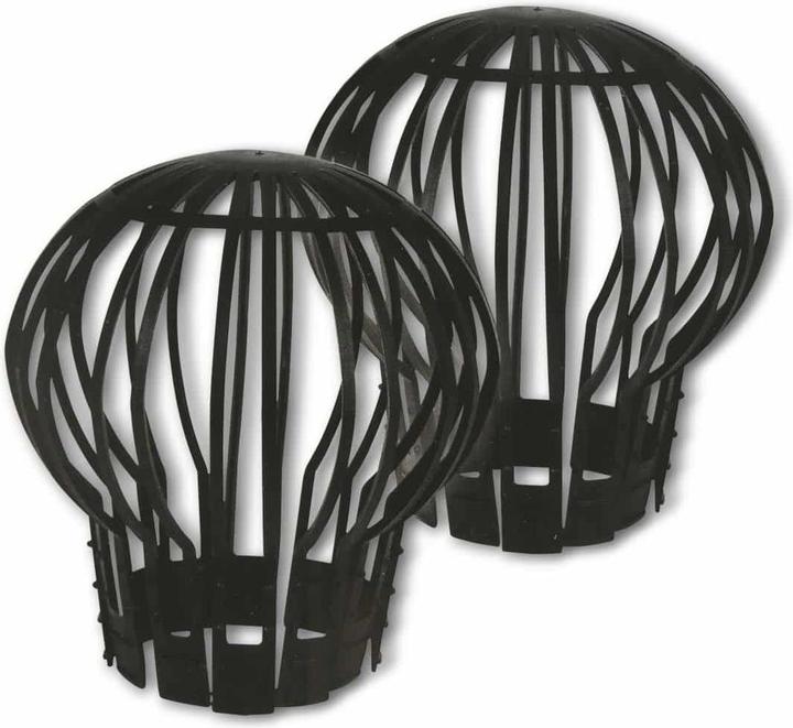 Image du produit Eneroid Grille anti-feuilles pour tuyau de descente d'eau de pluie, 2 pièces