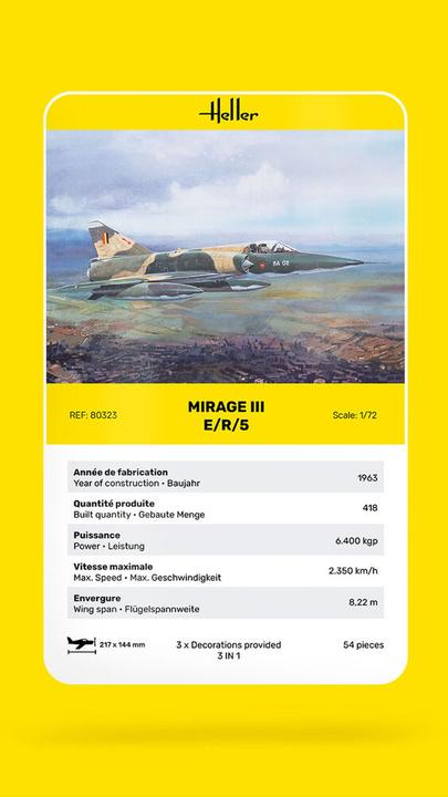Image du produit Heller Mirage III E