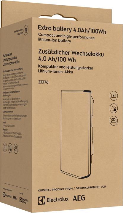 Produktbild ZE176 - Extra battery 4.0Ah/100Wh
