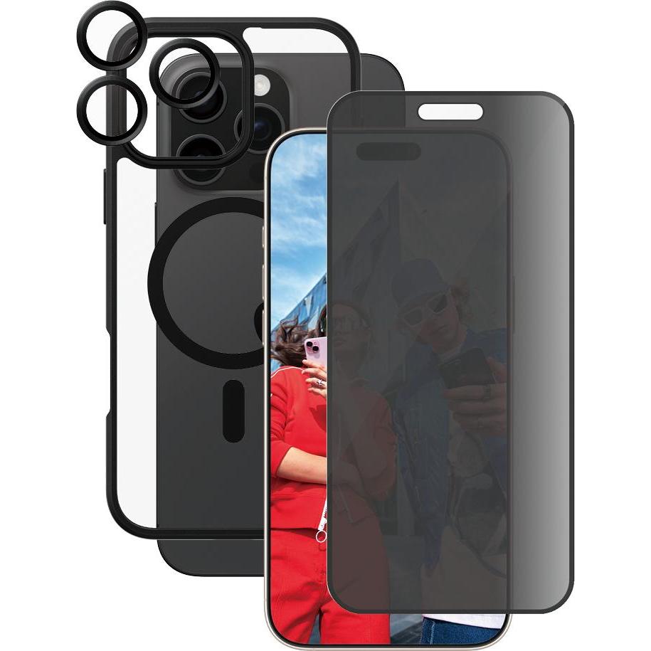 Care Case Flagship (1 Stück, Apple iPhone 16 Pro Max), Smartphone Schutzfolie, Transparent