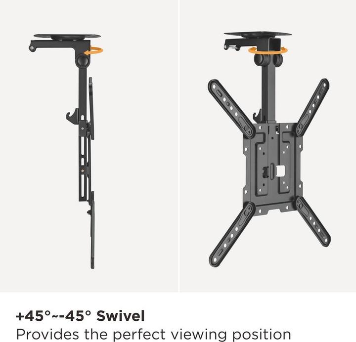 Produktbild equip Wandhalterung 23"-55"/ 1TFT 20kg fest sw (20 kg, 23" - 55")