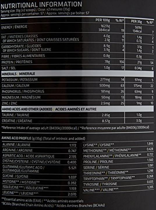 Actual product image USN ISO-GRO Whey (2000 g, 1x)