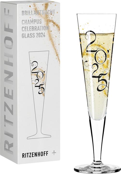 Immagine prodotto Ritzenhoff Notte Brillante (20.50 cl, 1 Occhiali, Bicchieri da champagne)