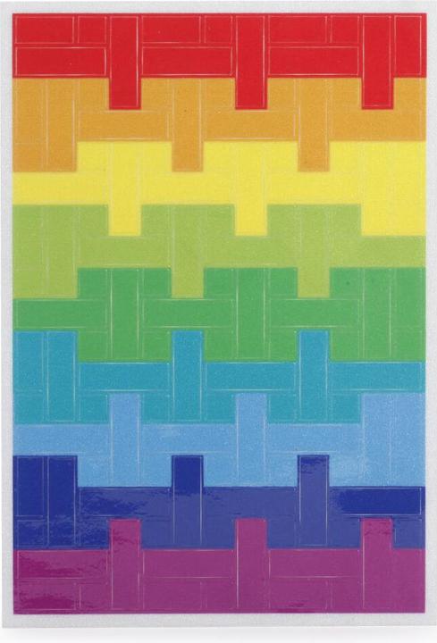 Kikkerland Rainbow Blocks