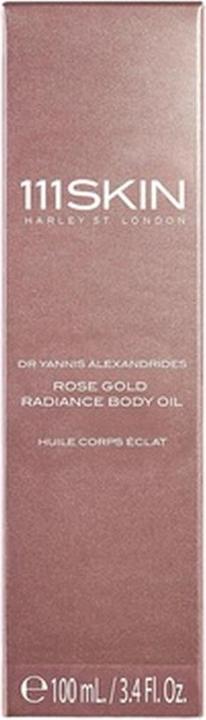 Actual product image 111Skin Rose Gold Radiance Body Oil Anti-Aging Moisturizing Oil with Damask Rose Extract Green Micro (Body oil)