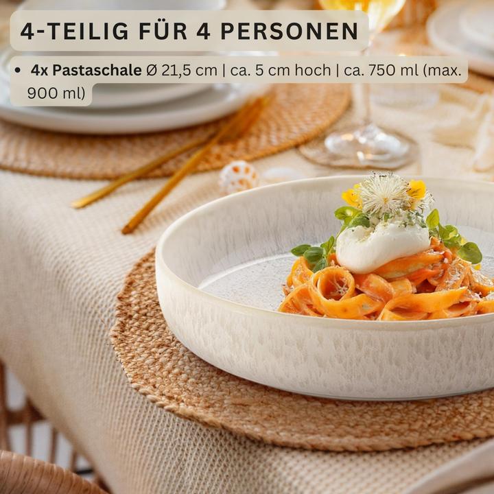 Produktbild Sänger Pastaschalen Set Korfu (4x, 21.50 cm)