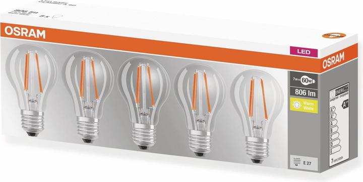 Actual product image Osram LED Eec (E27, 806 lm, 5x)