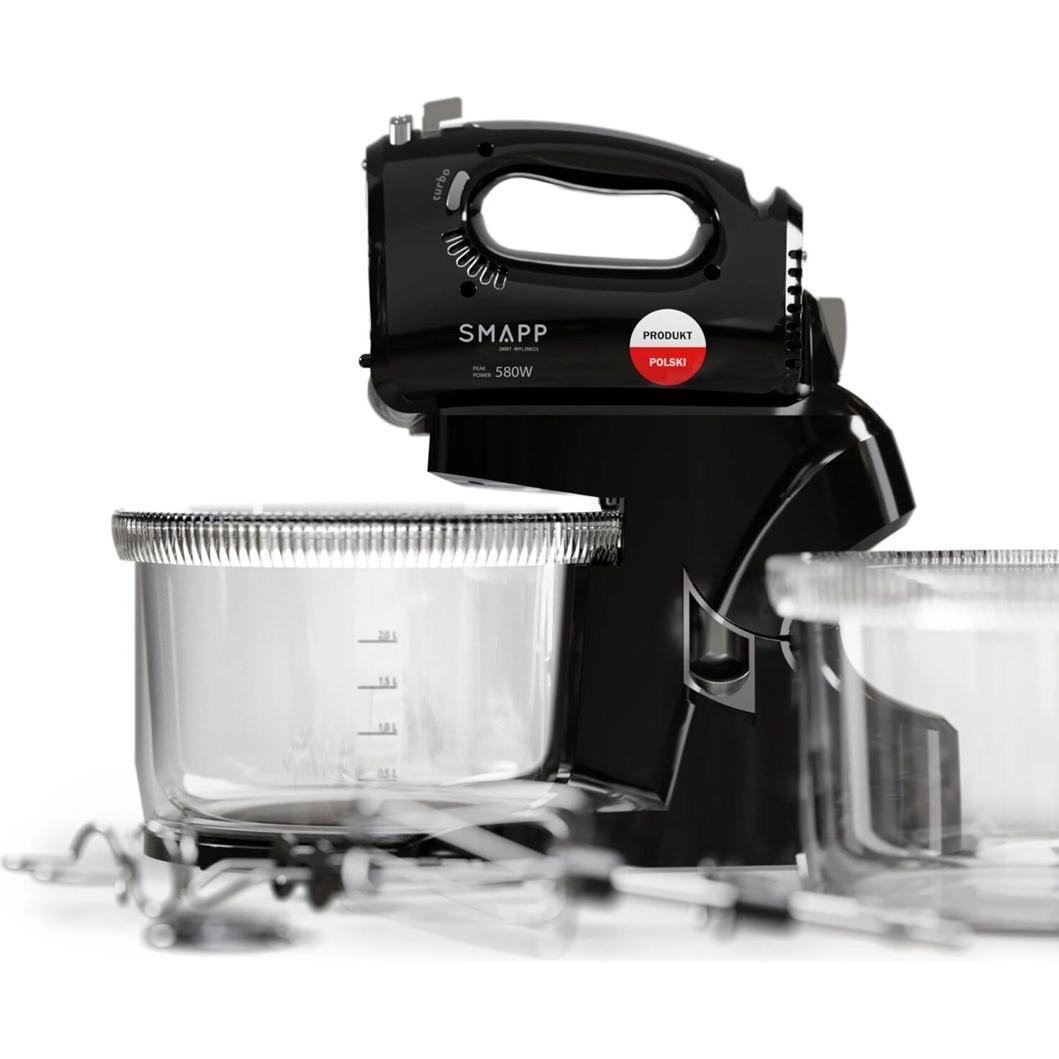 Smapp Handmixer Mixer mit Schüssel 451.88 2 Schüsseln schwarz Sicher einkaufen mit Lieferung nach Hause, Handmixer, Schw...