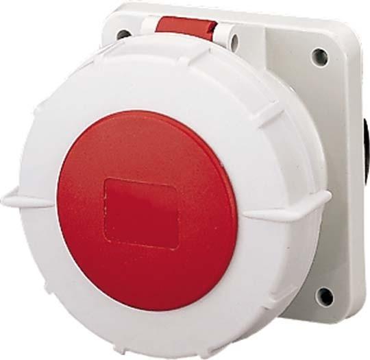 Produktbild Mennekes MEN 1128P CEE-Anbaudose 5x63A 6h 400V mit Rahmenklemme