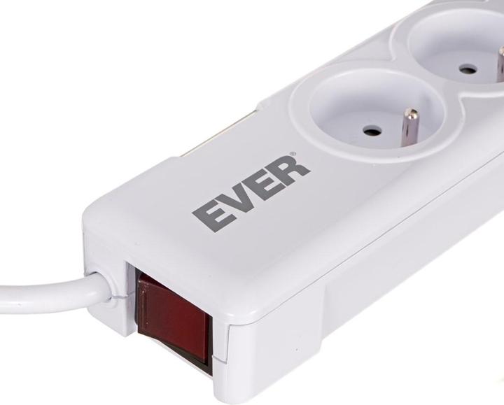 Immagine prodotto Ever Ciabatta Elite T/LZ10-SPI000/0000 2xUSB (1x, 1.50 m)