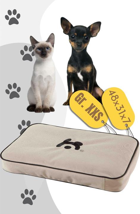 Actual product image Maelson Dog cushion Lounge Mat for Soft Kennel 52 beige (LM 8005) (Dog)