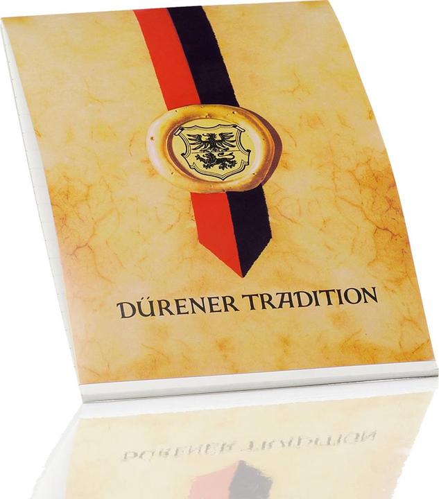 Rössler Briefblock A5 50 Blatt Dürener Tradition mehrfarbig