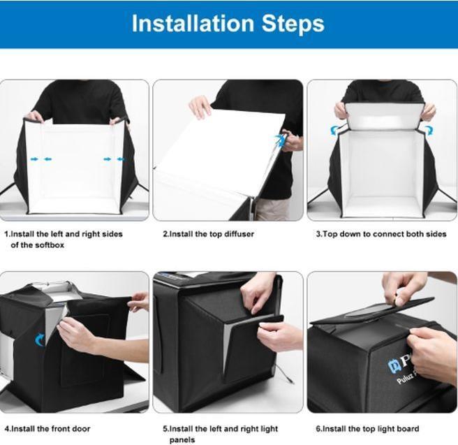 Immagine prodotto Puluz Folding Studio Shooting Tent Soft Box (Casella di registrazione)