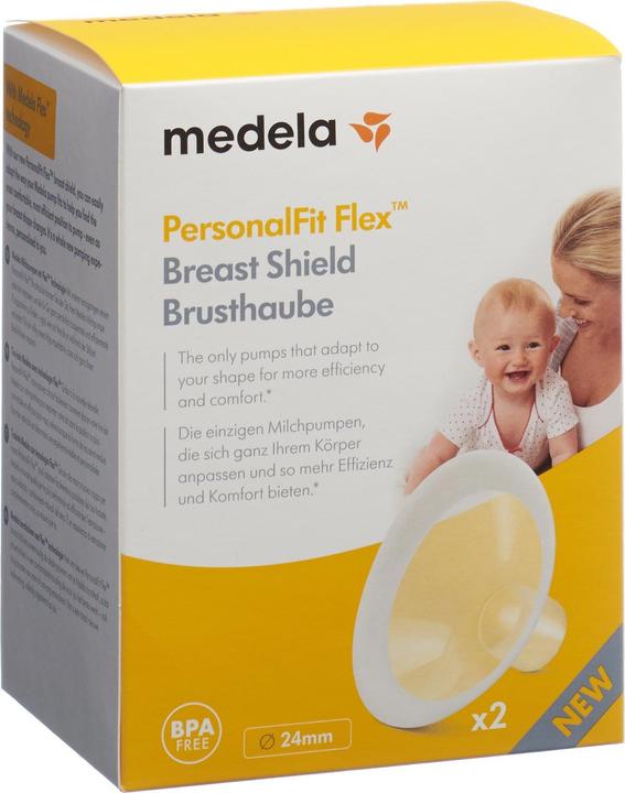 Image du produit Medela PersonalFit Flex, 2 téterelles taille M (24mm)