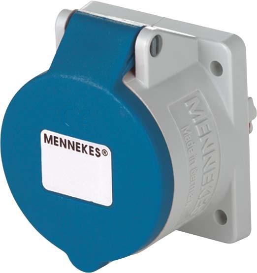 Actual product image Mennekes MEN 1796 32A5P 9H230V Junction box TwinCONTACT IP44