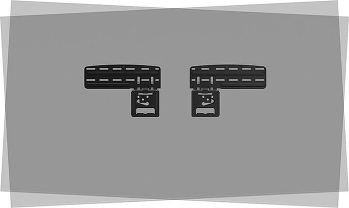 Actual product image Neomounts Wall mount 1200x600mm 60kg/43-85"/fix/black/for Samsung (Wall, 60 kg, 43" - 85")