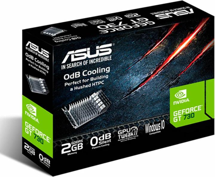 Produktbild ASUS GeForce GT 730 Silent (2 GB, GDDR5)