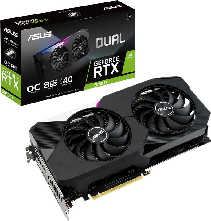 Produktbild ASUS GeForce RTX 3060Ti Graphics Dual (8 GB)