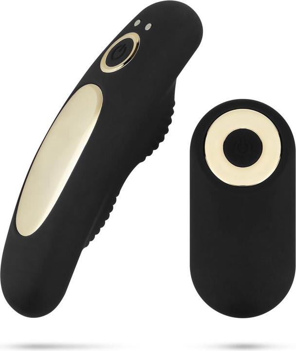 Actual product image Easytoys Raven Panty Vibrator with Remote Control – Black