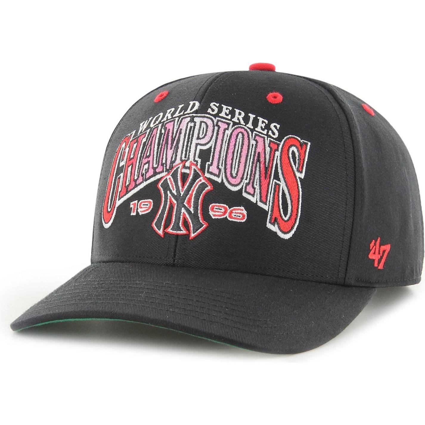 47 Brand, Herren, Cap, Low Profile Arch Champ New York Yankees, Schwarz