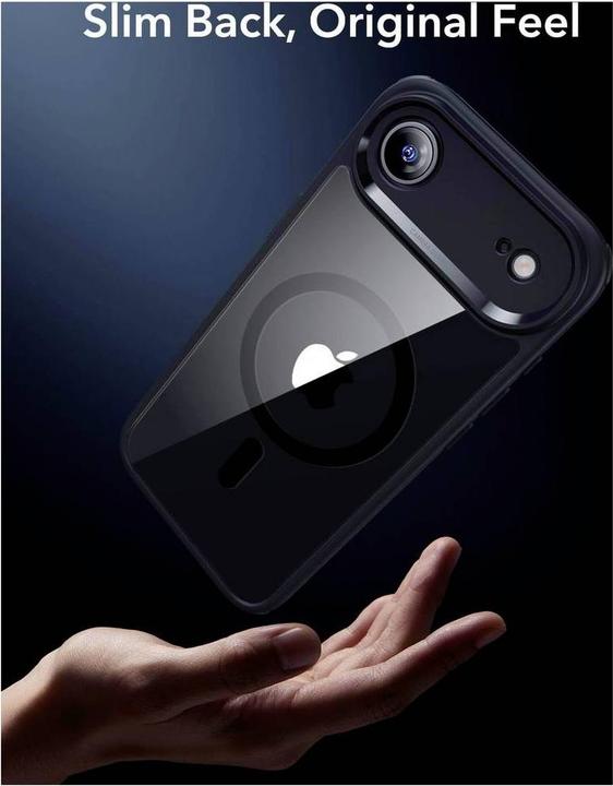 Actual product image ESR - Classic Hybrid HaloLock - iPhone 17 Air - Clear Black (Apple iPhone 17)
