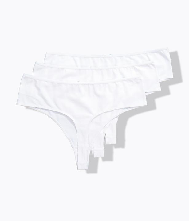 Produktbild Ulla Popken Strings, 3er-Pack, Basic (50, 52)