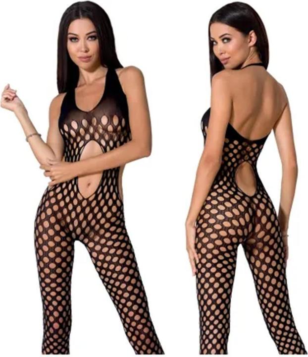 Actual product image Passion Woman Bs065 Bodystocking Black One Size (One size)