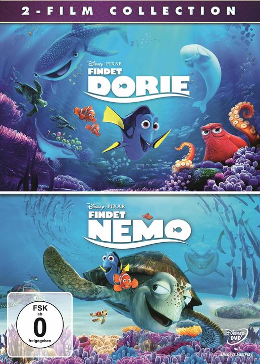 Image du produit Disney Interactive Studios Trouve Dory / Trouve Nemo - Pack double (DVD, 2018, Turc, Allemand)