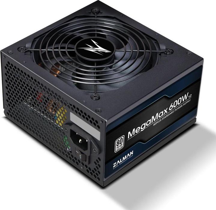 Productafbeelding Zalman 600W WHITE STANDARD MegaMax - PC/Server voeding - ATX (600 W)