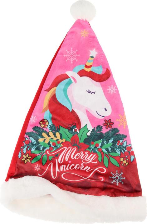 Actual product image Artesania Christmas hat unicorn