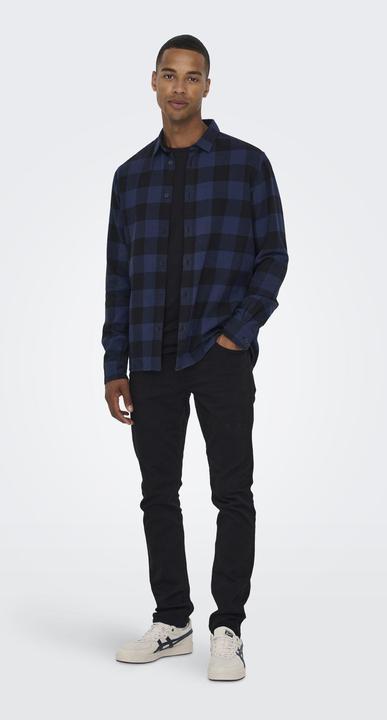 Produktbild Only & Sons Kariertes Langarmhemd (XS)