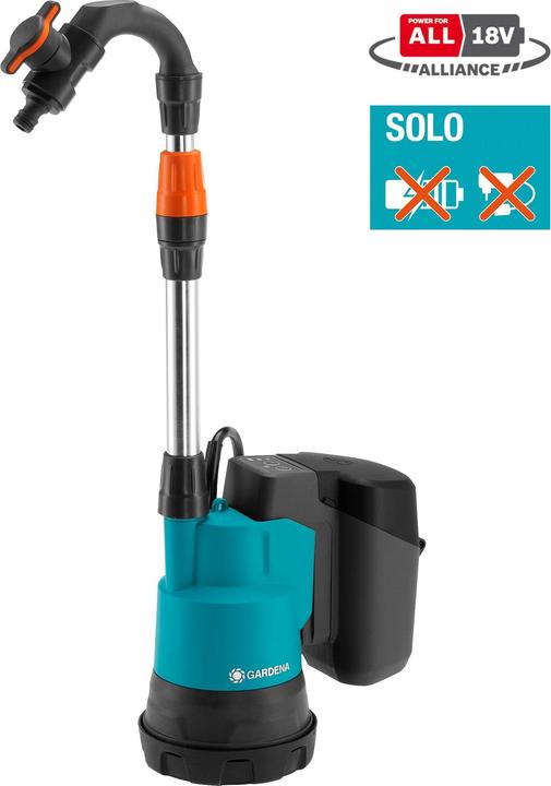 Produktbild Gardena Akku-Regenfasspumpe (Regenfasspumpe)