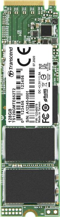 Image du produit Transcend MTE652T2 SSD (128 Go, M.2 2280)