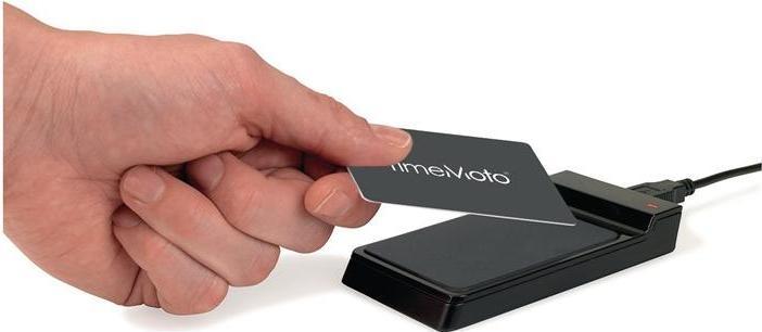 Actual product image Safescan TimeMoto RF-150 RFID card reader
