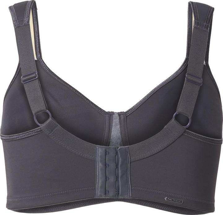 Actual product image Ulla Popken Satin Trim Wirefree Stretch Microfiber Wellness Bra (85 C)