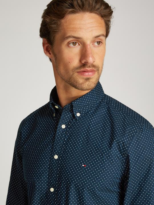 Produktbild Tommy Hilfiger Flex Poplin Polka Dot Regular Fit (XS)
