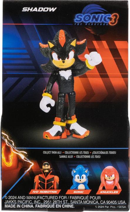 Immagine prodotto Jakks Pacific Minifigure di Sonic - The Hedgehog Movie 3