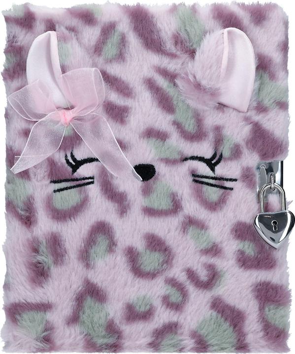 Actual product image Top Model DEPESCHE TOPModel Tagebuch COSY CAT mit Schloss Flieder