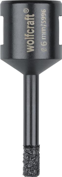 wolfcraft 1 diamond-tipped drill bit for WS ø6mm (6 mm)