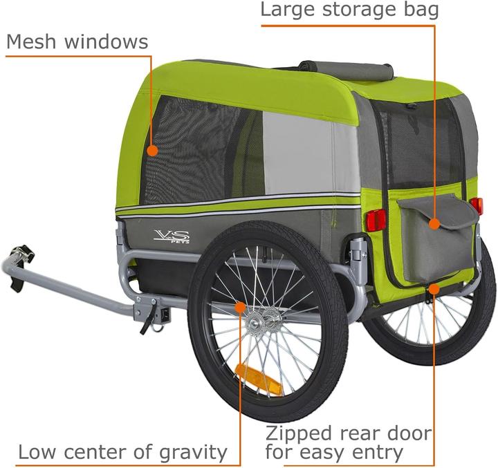 Actual product image Tiggo Hunde-Veloanhänger