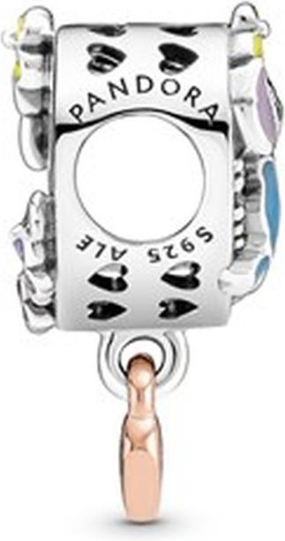 Image du produit Pandora Charm (Argent massif, Email, Or rose)