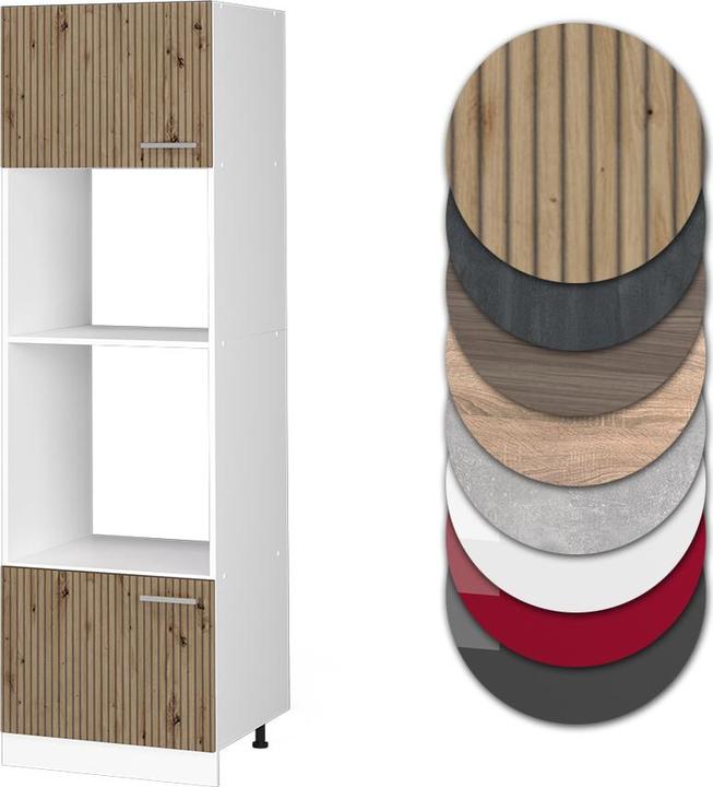 Produktbild Vicco Mikrowellenschrank R-Line (60 x 57.20 x 207 cm)